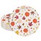 80 Pack Thanksgiving Paper Plates Holiday Party Supplies, Fall Theme Autumn Leaves Pumpkin Party Supplies (9 Inches)